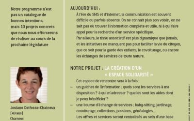 De l’espace pour la solidarité